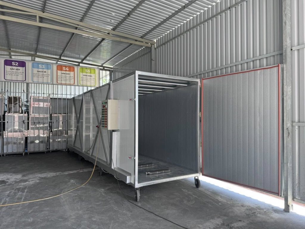 Phòng Sấy Sơn Tĩnh Điện 01